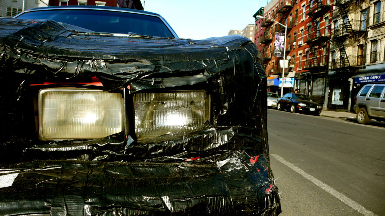 Duct Tape Car.