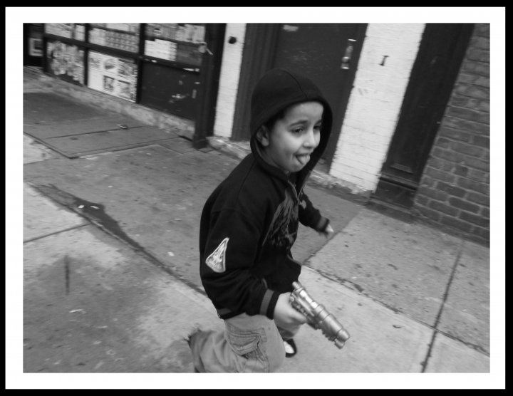 KID WITH GUN