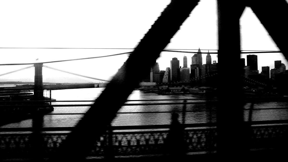 My Loch Ness Monster* photo. * See man on bridge