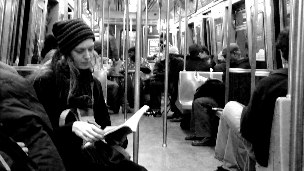 Natives on train. _ New Amsterdam 2011.