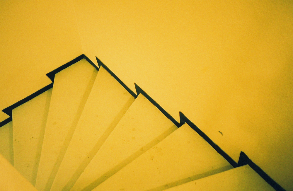 STILL LIFE WITH STAIRS ICELAND