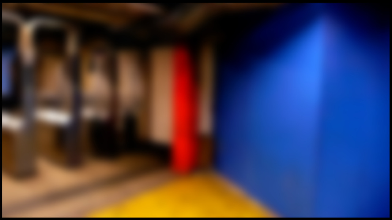 UNTITLED (blurry subway red blue yelow)