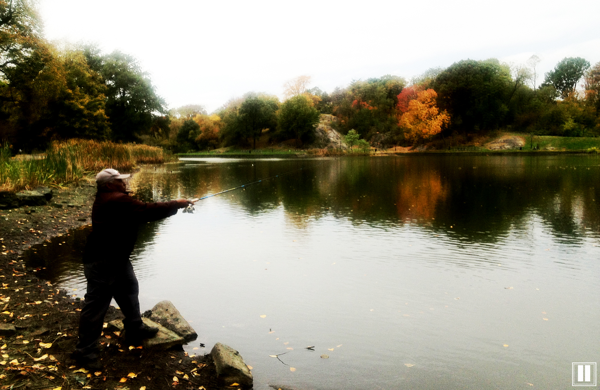 fishing in Manhattan